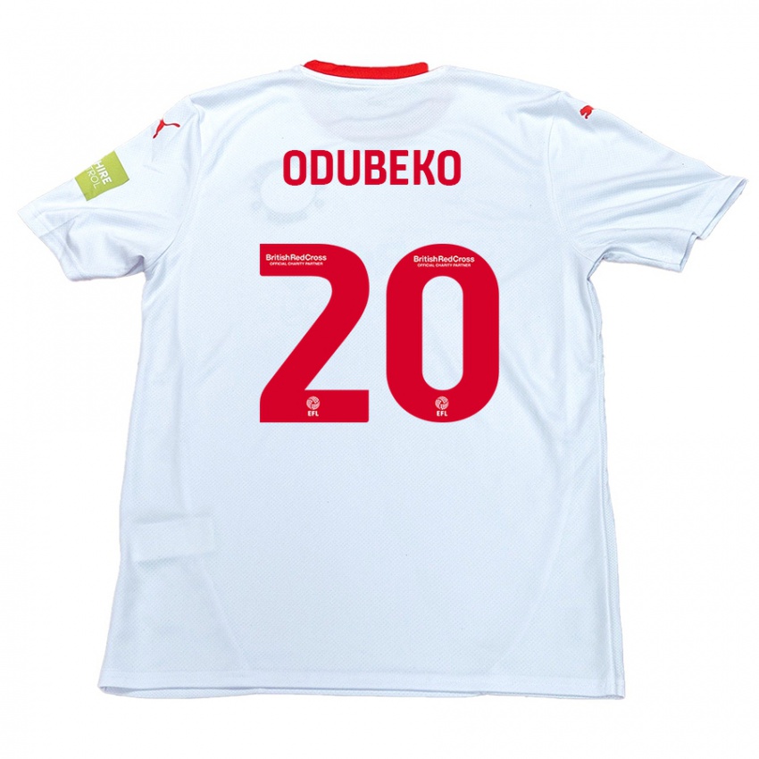 Kinder Mipo Odubeko #20 Weiß Auswärtstrikot Trikot 2024/25 T-Shirt Schweiz