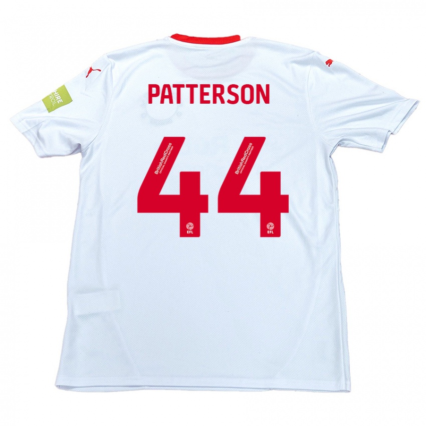 Kinder Phoenix Patterson #44 Weiß Auswärtstrikot Trikot 2024/25 T-Shirt Schweiz