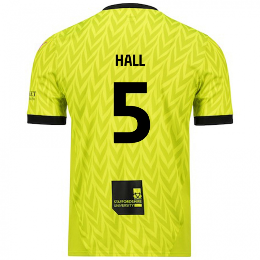 Kinder Connor Hall #5 Fluoreszierend Grün Auswärtstrikot Trikot 2024/25 T-Shirt Schweiz