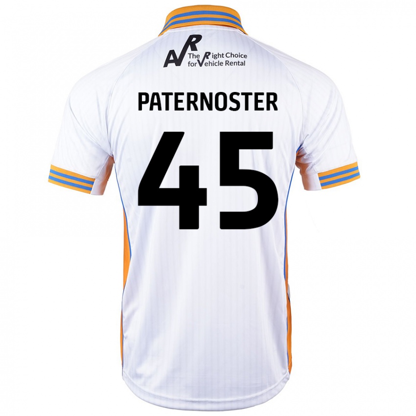 Kinder Vladimir Paternoster #45 Weiß Auswärtstrikot Trikot 2024/25 T-Shirt Schweiz