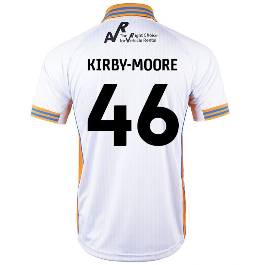 Kinder Harvey Kirby-Moore #46 Weiß Auswärtstrikot Trikot 2024/25 T-Shirt Schweiz