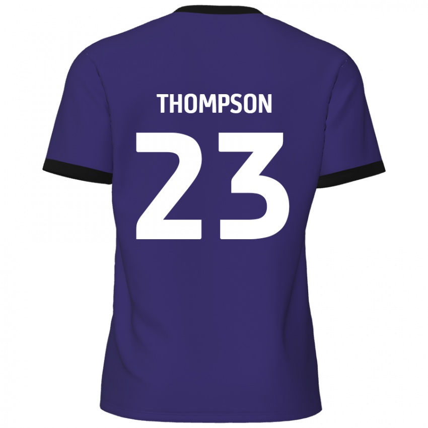 Kinder Louis Thompson #23 Lila Auswärtstrikot Trikot 2024/25 T-Shirt Schweiz