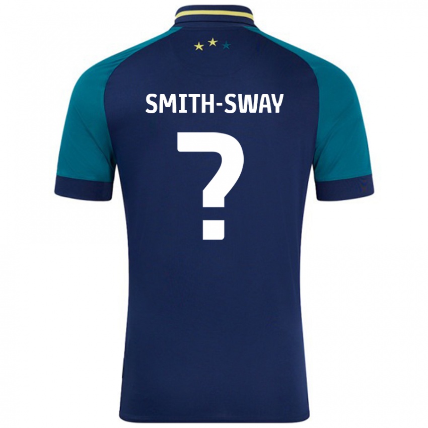 Enfant Maillot Jay Smith-Sway #0 Marine Vert Foncé Tenues Extérieur 2024/25 T-Shirt Suisse