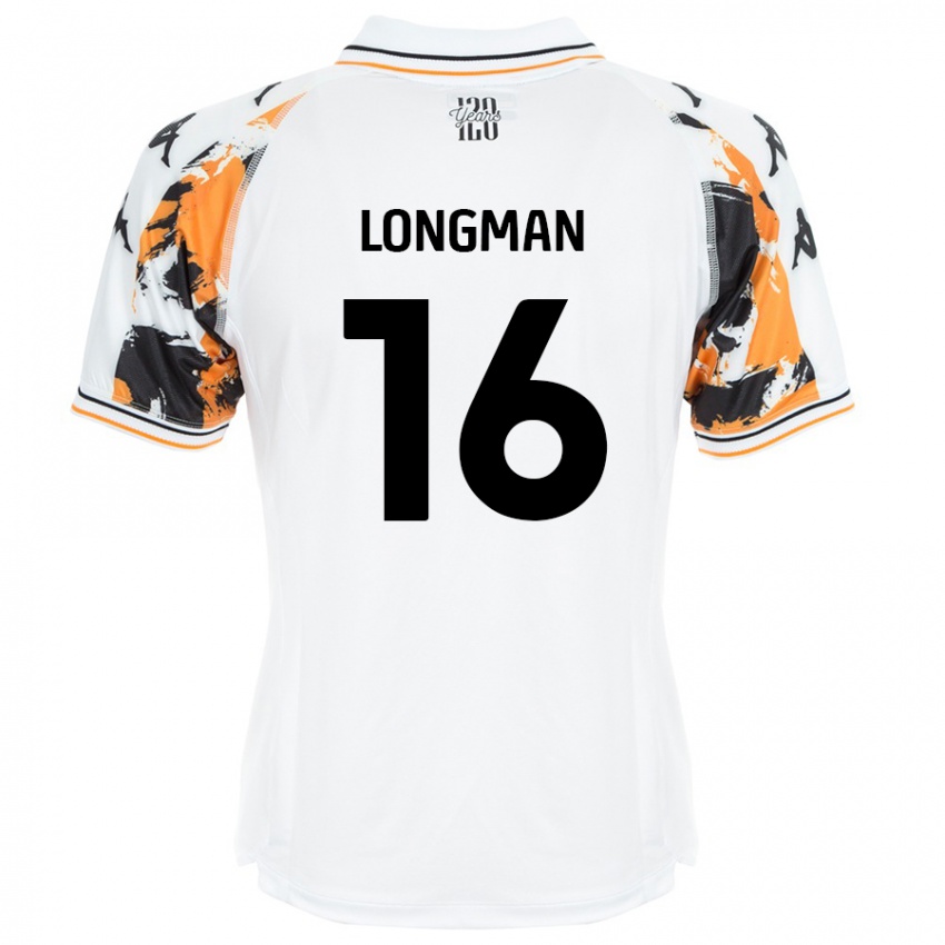 Kinder Ryan Longman #16 Weiß Auswärtstrikot Trikot 2024/25 T-Shirt Schweiz