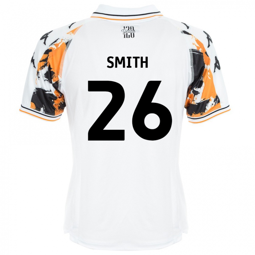 Kinder Andy Smith #26 Weiß Auswärtstrikot Trikot 2024/25 T-Shirt Schweiz