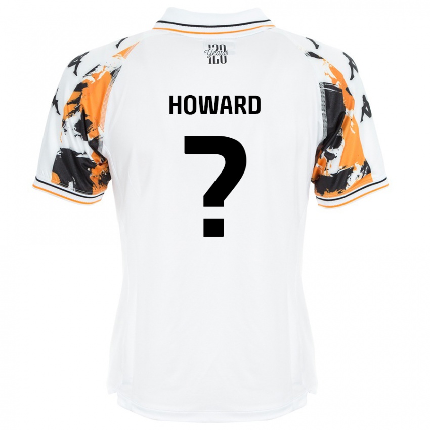 Kinder Archie Howard #0 Weiß Auswärtstrikot Trikot 2024/25 T-Shirt Schweiz