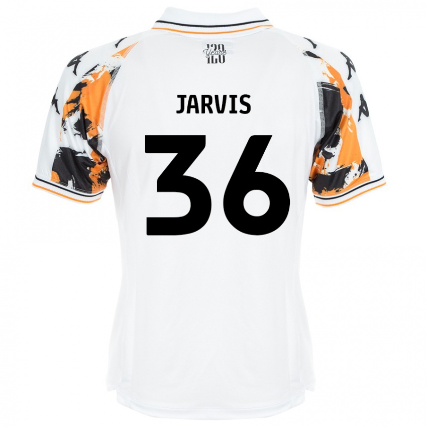 Kinder Will Jarvis #36 Weiß Auswärtstrikot Trikot 2024/25 T-Shirt Schweiz