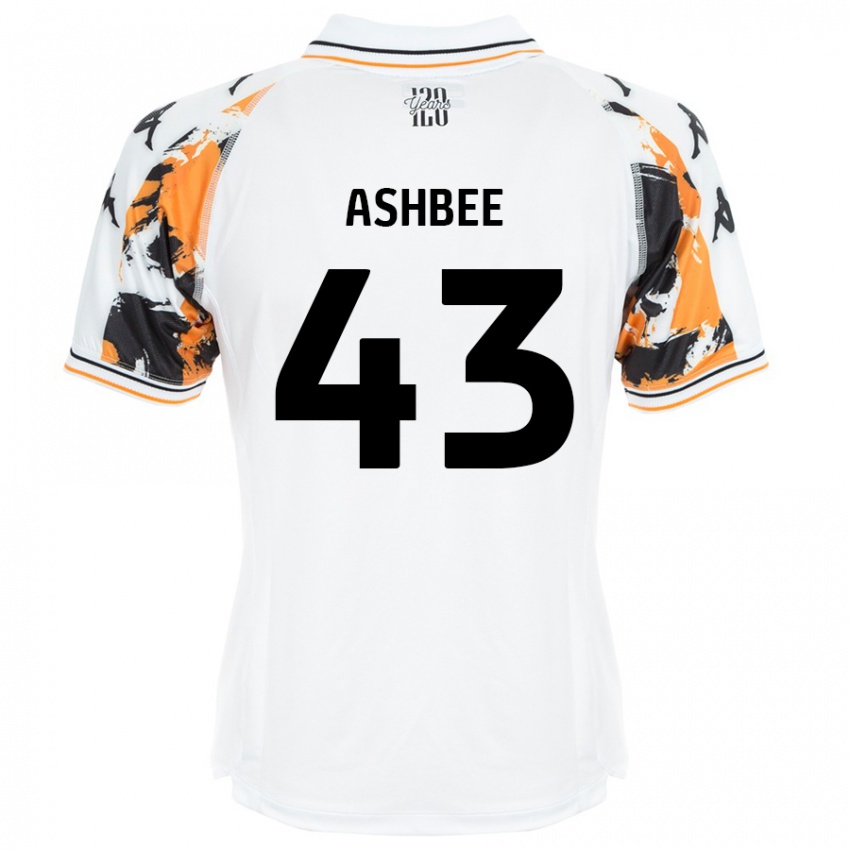 Kinder Stanley Ashbee #43 Weiß Auswärtstrikot Trikot 2024/25 T-Shirt Schweiz