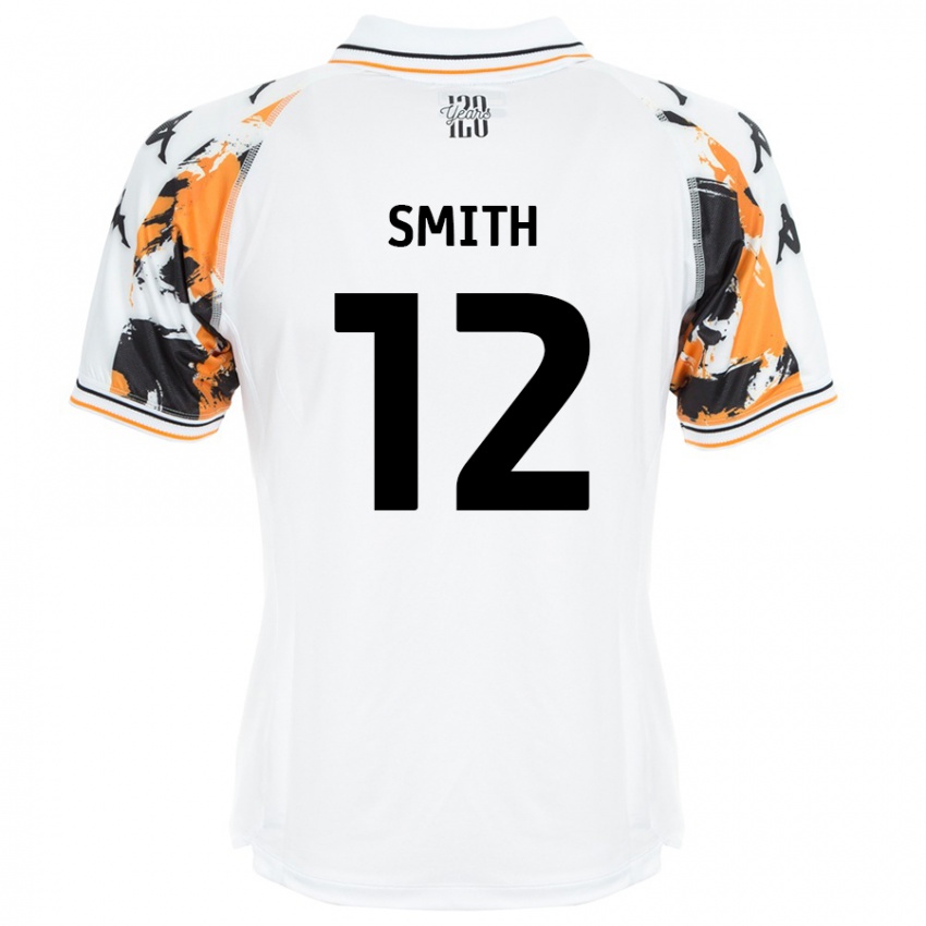 Kinder Emily Smith #12 Weiß Auswärtstrikot Trikot 2024/25 T-Shirt Schweiz