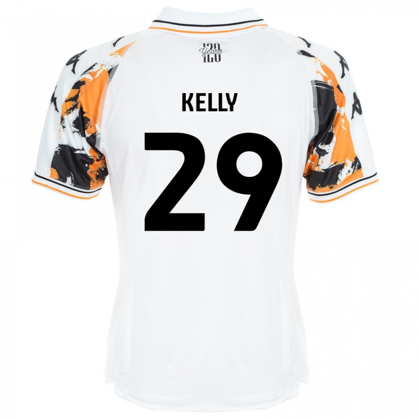 Kinder Ace Kelly #29 Weiß Auswärtstrikot Trikot 2024/25 T-Shirt Schweiz