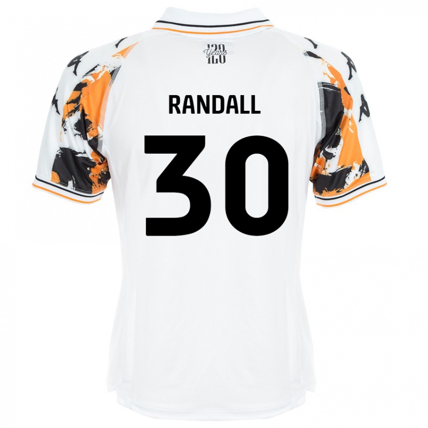 Kinder Jennifer Randall #30 Weiß Auswärtstrikot Trikot 2024/25 T-Shirt Schweiz