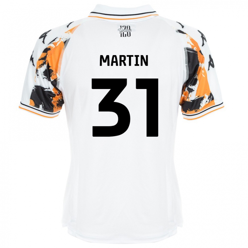 Kinder Faith Martin #31 Weiß Auswärtstrikot Trikot 2024/25 T-Shirt Schweiz