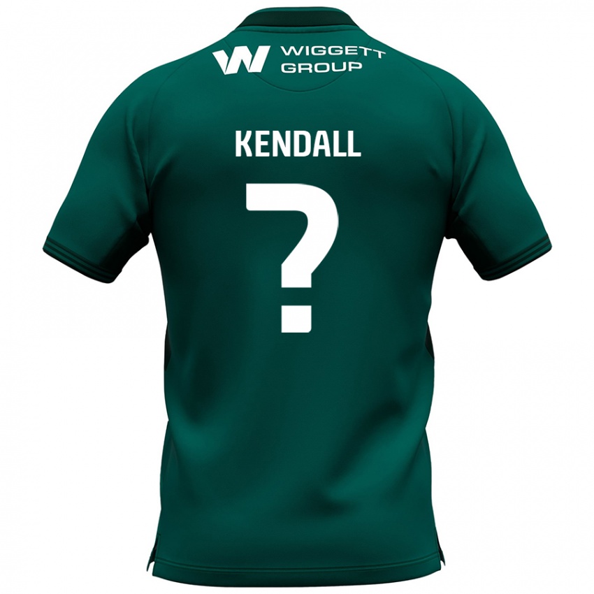 Kinder Sheldon Kendall #0 Grün Auswärtstrikot Trikot 2024/25 T-Shirt Schweiz