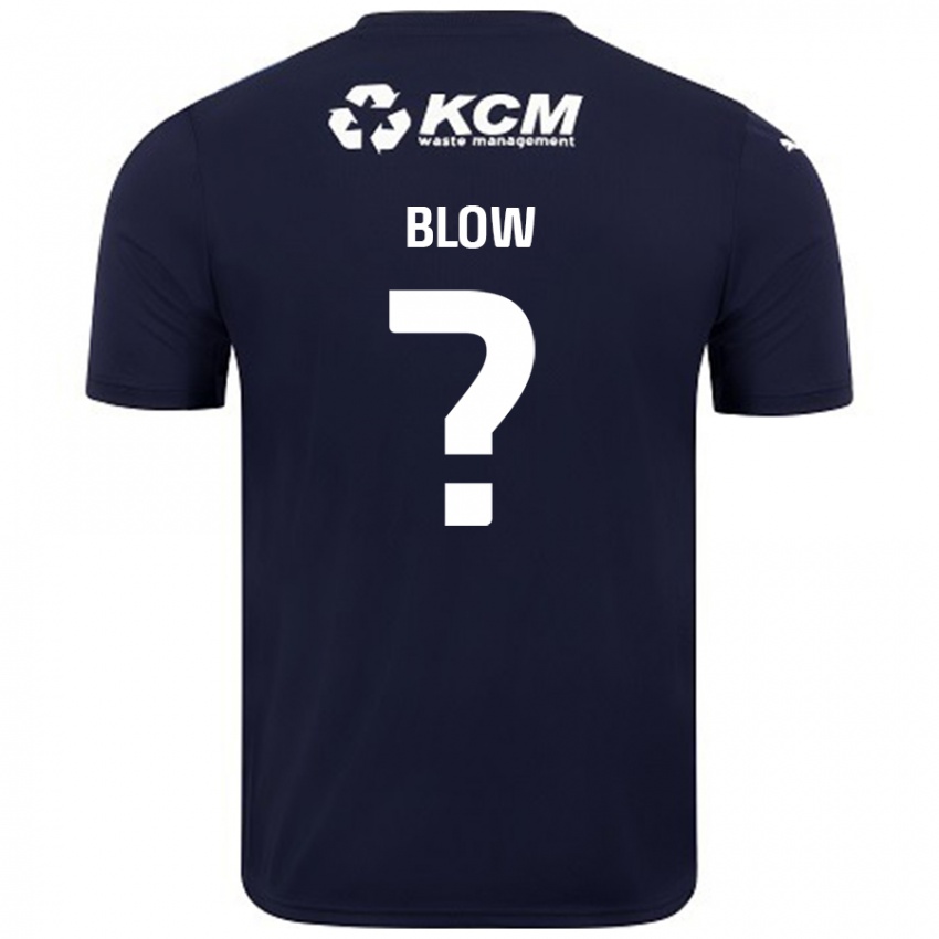 Kinder Hayden Blow #0 Marineblau Auswärtstrikot Trikot 2024/25 T-Shirt Schweiz