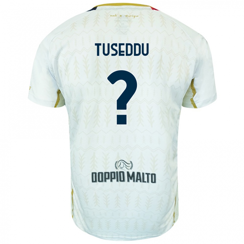 Kinder Alessio Tuseddu #0 Weiß Auswärtstrikot Trikot 2024/25 T-Shirt Schweiz