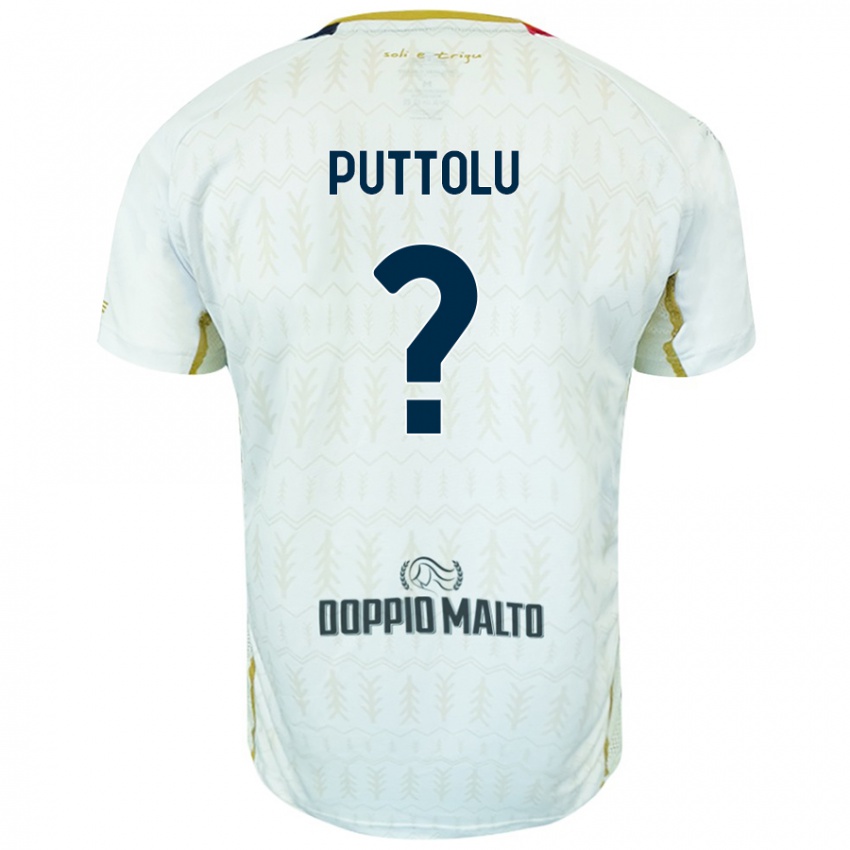 Kinder Diego Puttolu #0 Weiß Auswärtstrikot Trikot 2024/25 T-Shirt Schweiz