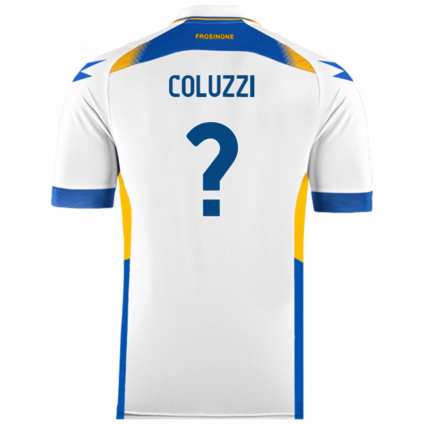 Kinder Alessandro Coluzzi #0 Weiß Auswärtstrikot Trikot 2024/25 T-Shirt Schweiz