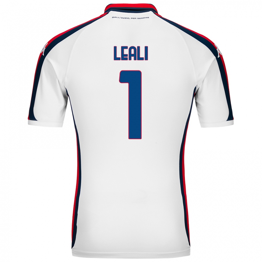 Kinder Nicola Leali #1 Weiß Auswärtstrikot Trikot 2024/25 T-Shirt Schweiz