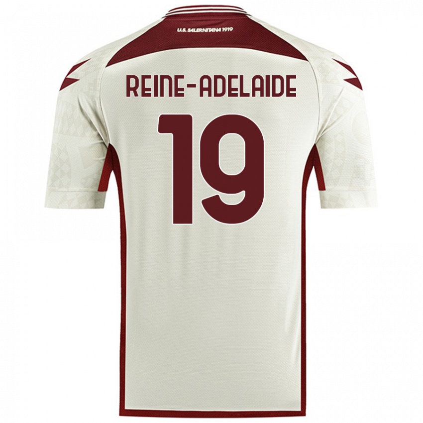 Kinder Jeff Reine-Adelaide #19 Cremefarben Auswärtstrikot Trikot 2024/25 T-Shirt Schweiz