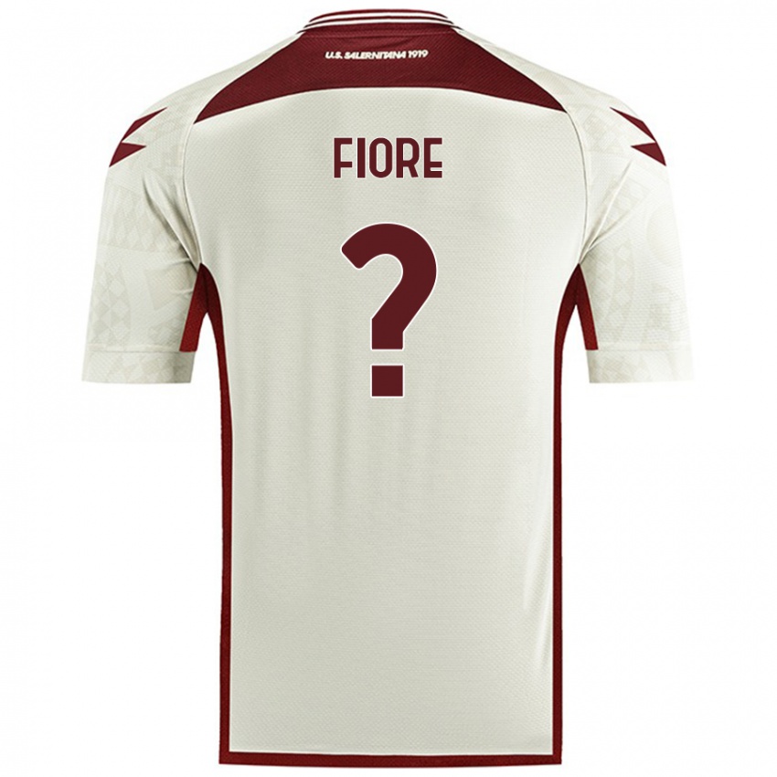 Kinder Andrea Fiore #0 Cremefarben Auswärtstrikot Trikot 2024/25 T-Shirt Schweiz