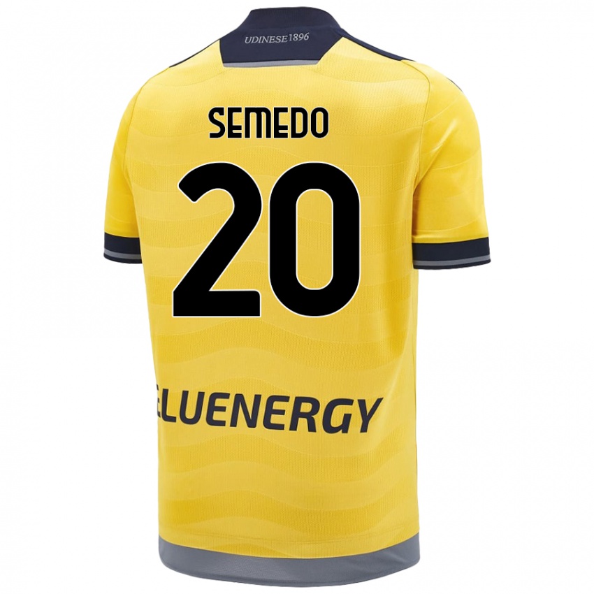 Kinder Vivaldo Semedo #20 Golden Auswärtstrikot Trikot 2024/25 T-Shirt Schweiz