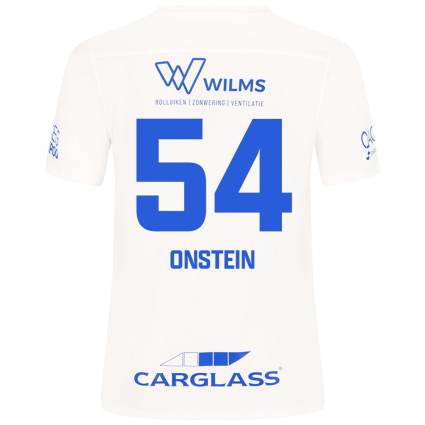 Kinder Juwensley Onstein #54 Weiß Auswärtstrikot Trikot 2024/25 T-Shirt Schweiz