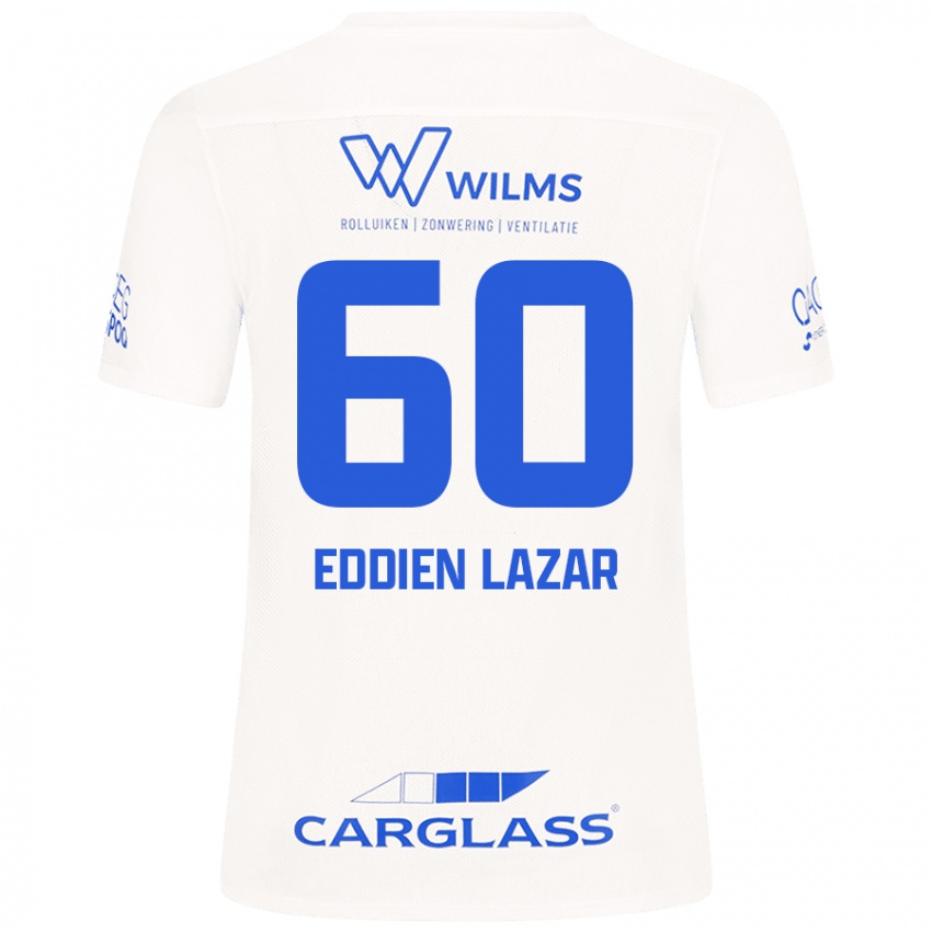 Kinder Saif Eddien Lazar #60 Weiß Auswärtstrikot Trikot 2024/25 T-Shirt Schweiz