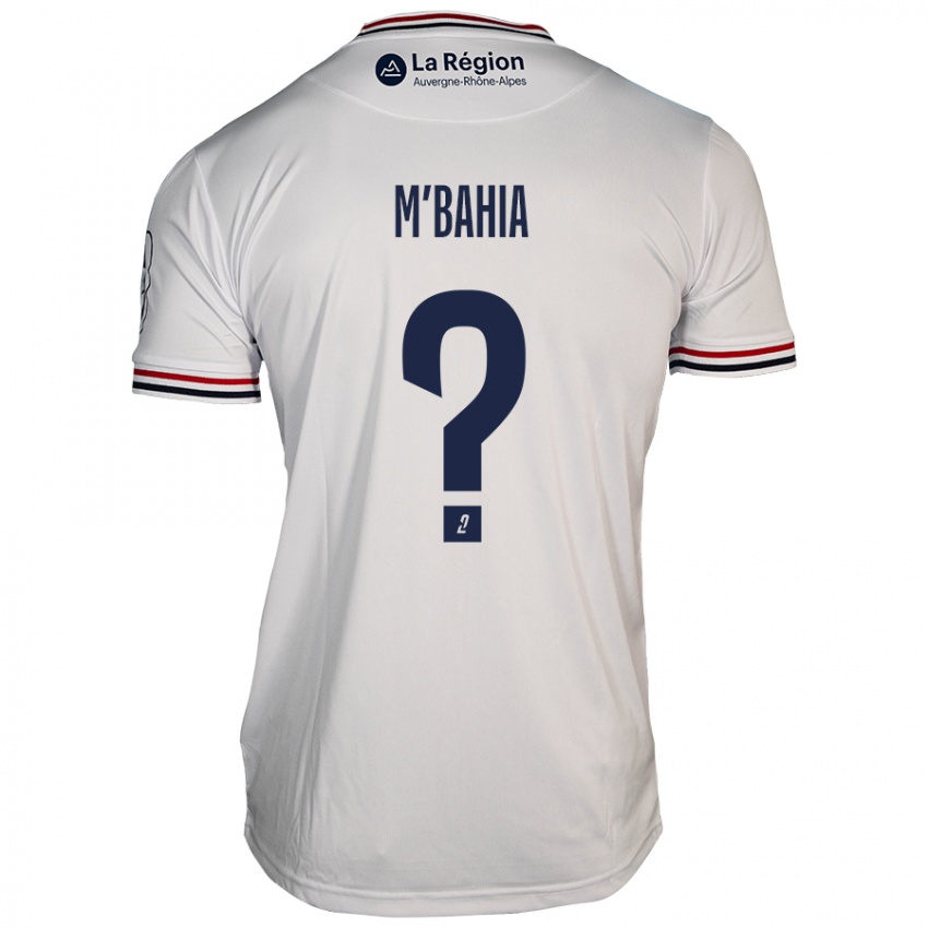 Kinder Ivan M'bahia #0 Weiß Auswärtstrikot Trikot 2024/25 T-Shirt Schweiz