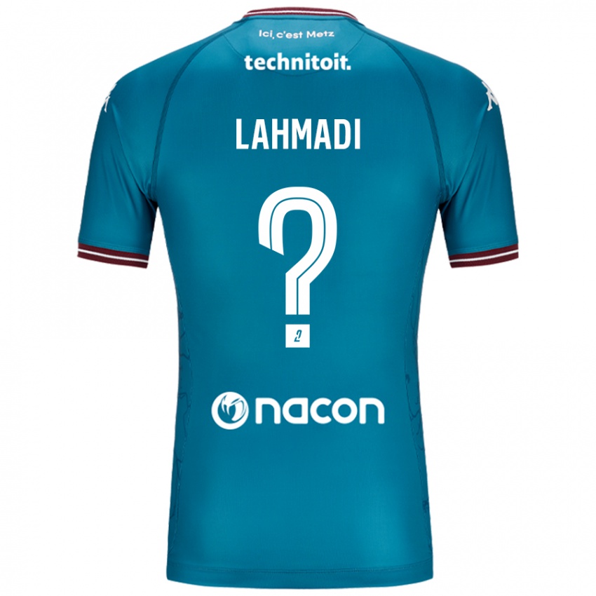 Kinder Mehdi Lahmadi #0 Blau Petrol Auswärtstrikot Trikot 2024/25 T-Shirt Schweiz