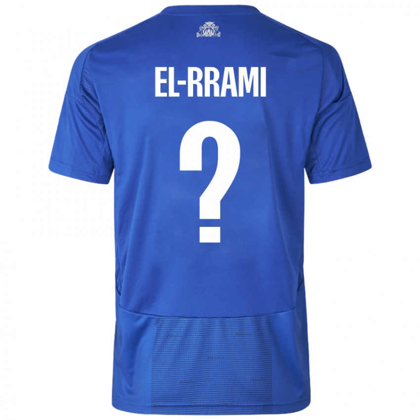 Kinder Jamil El-Rrami #0 Weiß Blau Auswärtstrikot Trikot 2024/25 T-Shirt Schweiz