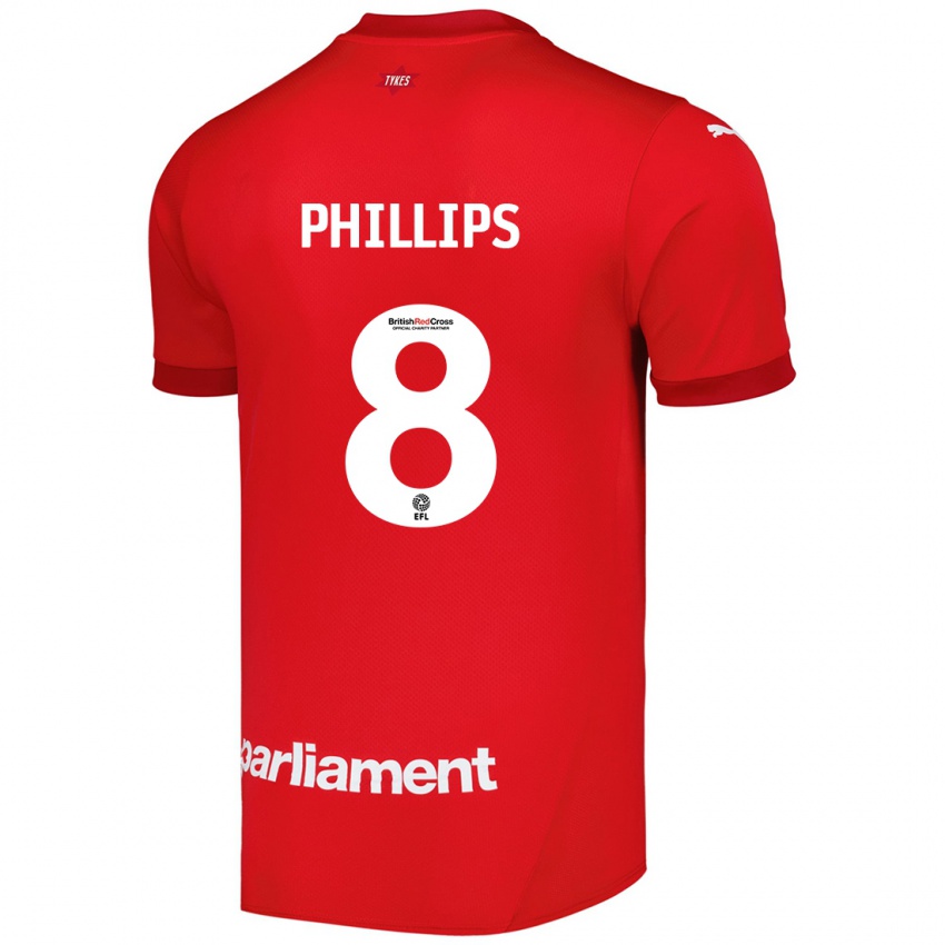 Herren Adam Phillips #8 Rot Heimtrikot Trikot 2024/25 T-Shirt Schweiz