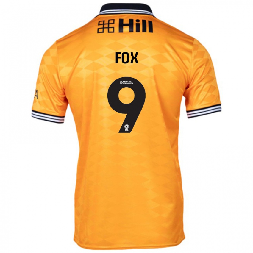 Herren Ruth Fox #9 Orange Heimtrikot Trikot 2024/25 T-Shirt Schweiz