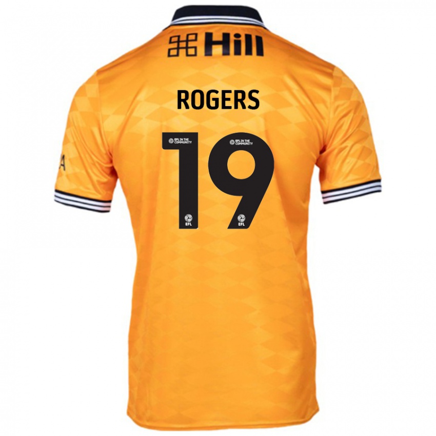 Herren Beatrice Rogers #19 Orange Heimtrikot Trikot 2024/25 T-Shirt Schweiz