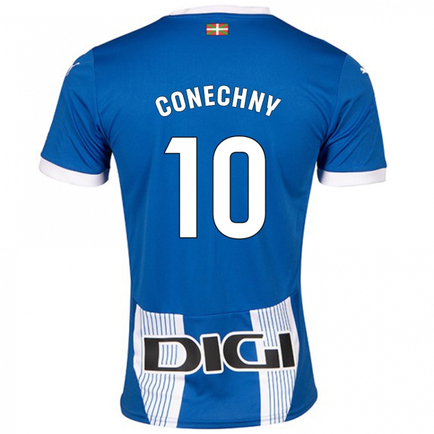 Herren Tomás Conechny #10 Blau Heimtrikot Trikot 2024/25 T-Shirt Schweiz