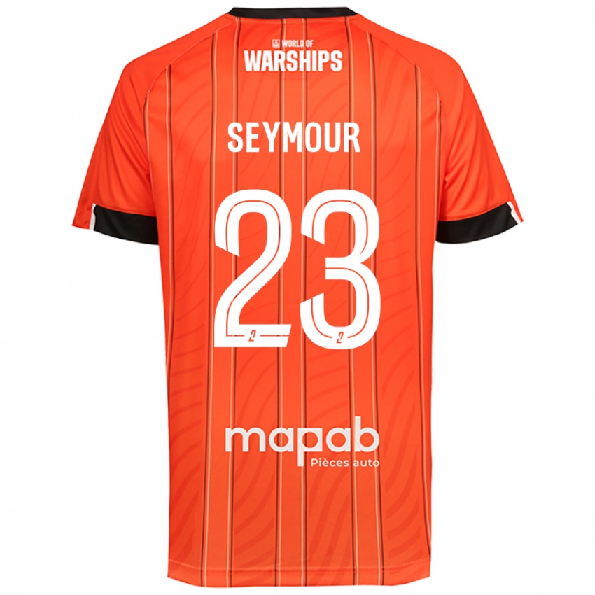 Herren Brice Seymour #23 Orange Heimtrikot Trikot 2024/25 T-Shirt Schweiz