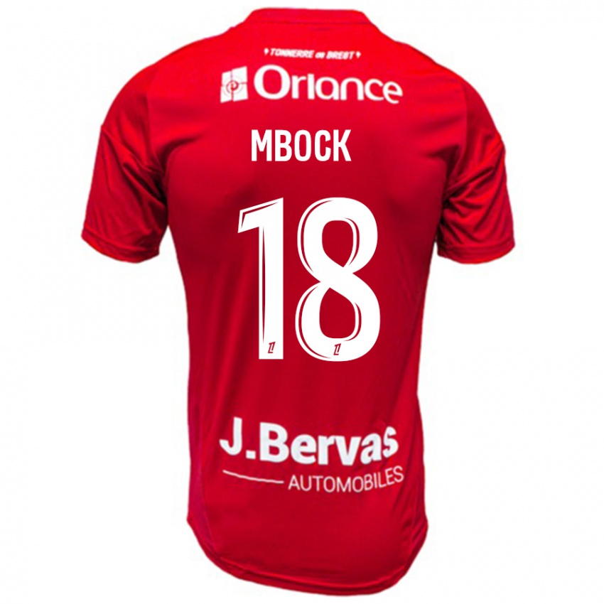 Herren Hianga'a Mbock #18 Rot Weiß Heimtrikot Trikot 2024/25 T-Shirt Schweiz