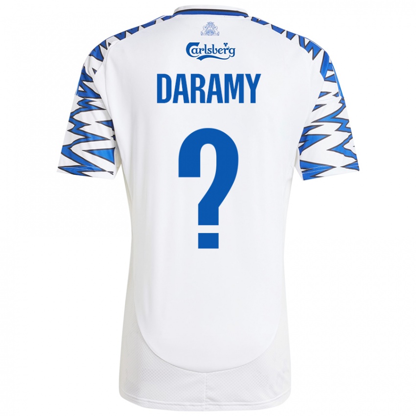 Herren Abdul Daramy #0 Weiß Himmelblau Heimtrikot Trikot 2024/25 T-Shirt Schweiz