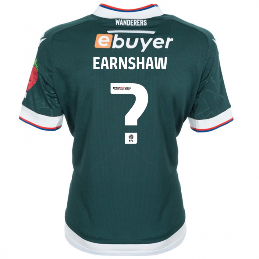 Herren Lucy Earnshaw #0 Dunkelgrün Auswärtstrikot Trikot 2024/25 T-Shirt Schweiz