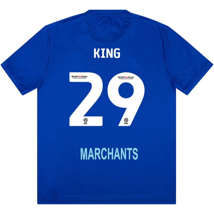 Herren Tom King #29 Grün Auswärtstrikot Trikot 2024/25 T-Shirt Schweiz