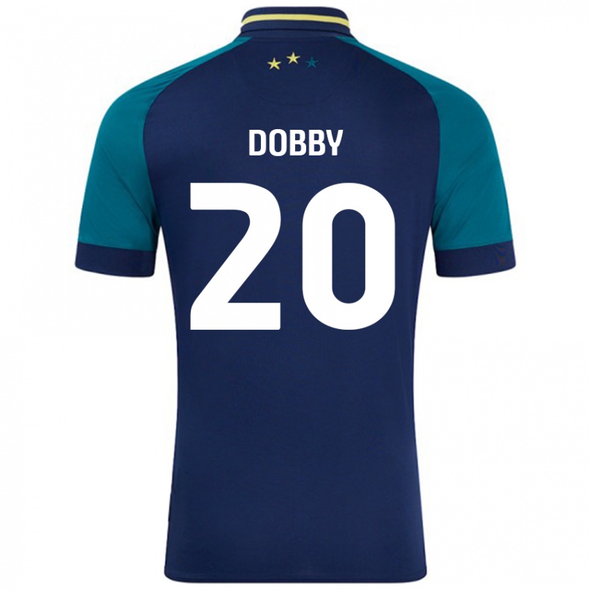 Herren Sarah Dobby #20 Marine Dunkelgrün Auswärtstrikot Trikot 2024/25 T-Shirt Schweiz