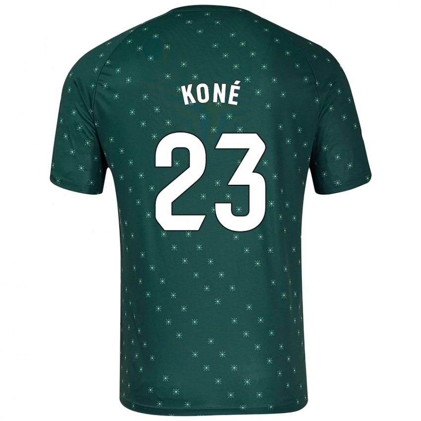 Herren Ibrahima Koné #23 Dunkelgrün Auswärtstrikot Trikot 2024/25 T-Shirt Schweiz