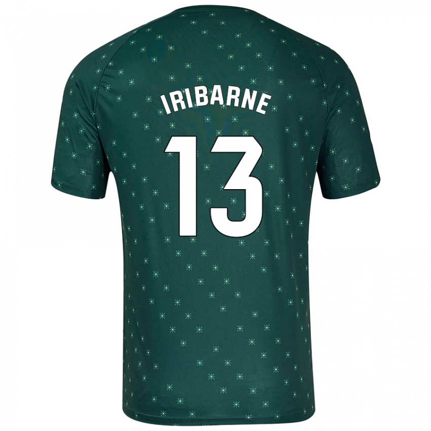 Herren Bruno Iribarne #13 Dunkelgrün Auswärtstrikot Trikot 2024/25 T-Shirt Schweiz