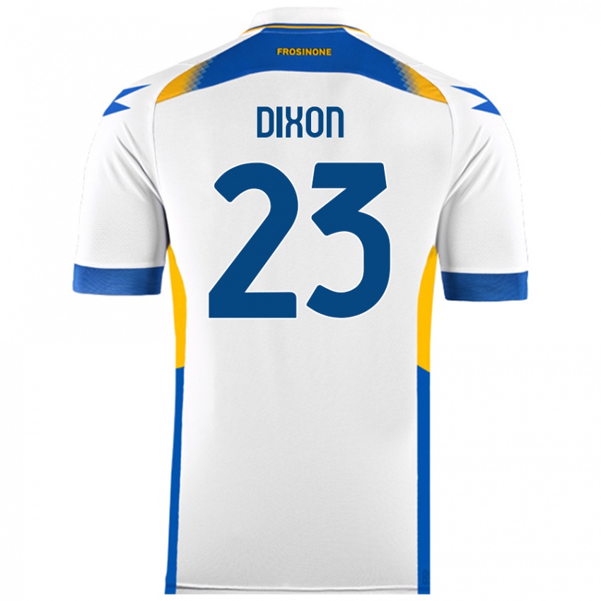 Herren Damar Dixon #23 Weiß Auswärtstrikot Trikot 2024/25 T-Shirt Schweiz