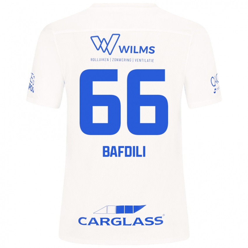 Herren Zaïd Bafdili #66 Weiß Auswärtstrikot Trikot 2024/25 T-Shirt Schweiz