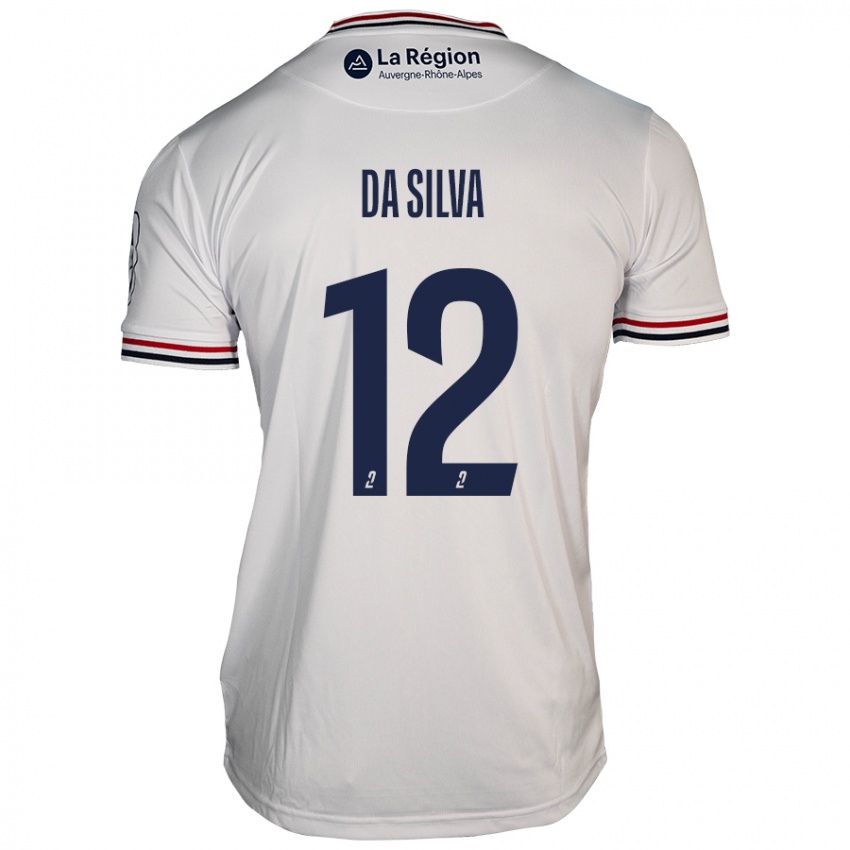 Herren Damien Da Silva #12 Weiß Auswärtstrikot Trikot 2024/25 T-Shirt Schweiz