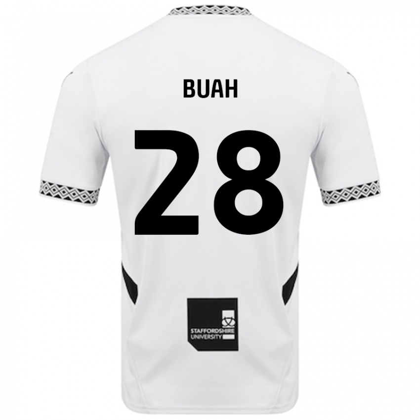 Damen Andrew Buah #28 Weiß Heimtrikot Trikot 2024/25 T-Shirt Schweiz