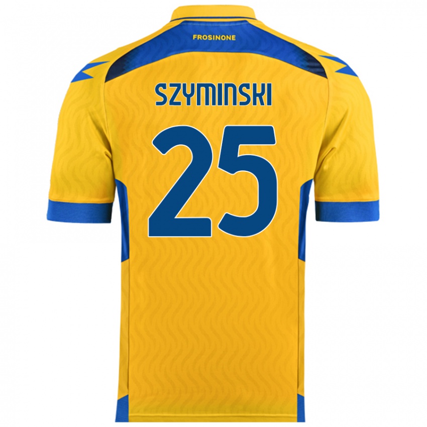 Damen Przemyslaw Szyminski #25 Gelb Heimtrikot Trikot 2024/25 T-Shirt Schweiz