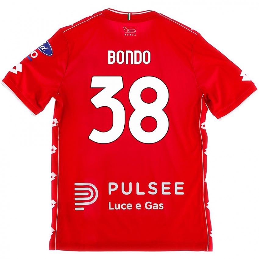 Femme Maillot Warren Bondo #38 Rouge Blanc Tenues Domicile 2024/25 T-Shirt Suisse