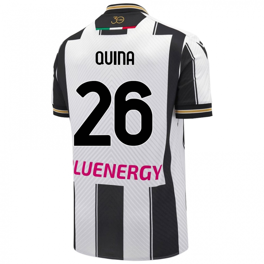 Damen Domingos Quina #26 Weiß Schwarz Heimtrikot Trikot 2024/25 T-Shirt Schweiz