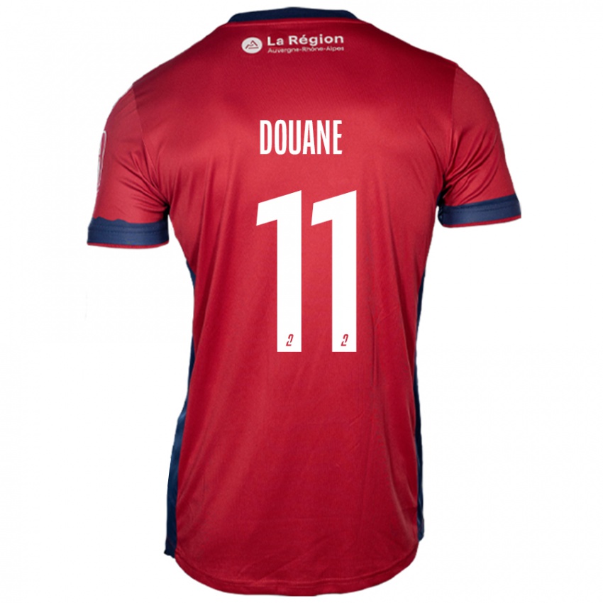 Damen Maïdine Douane #11 Hellburgunderrot Heimtrikot Trikot 2024/25 T-Shirt Schweiz